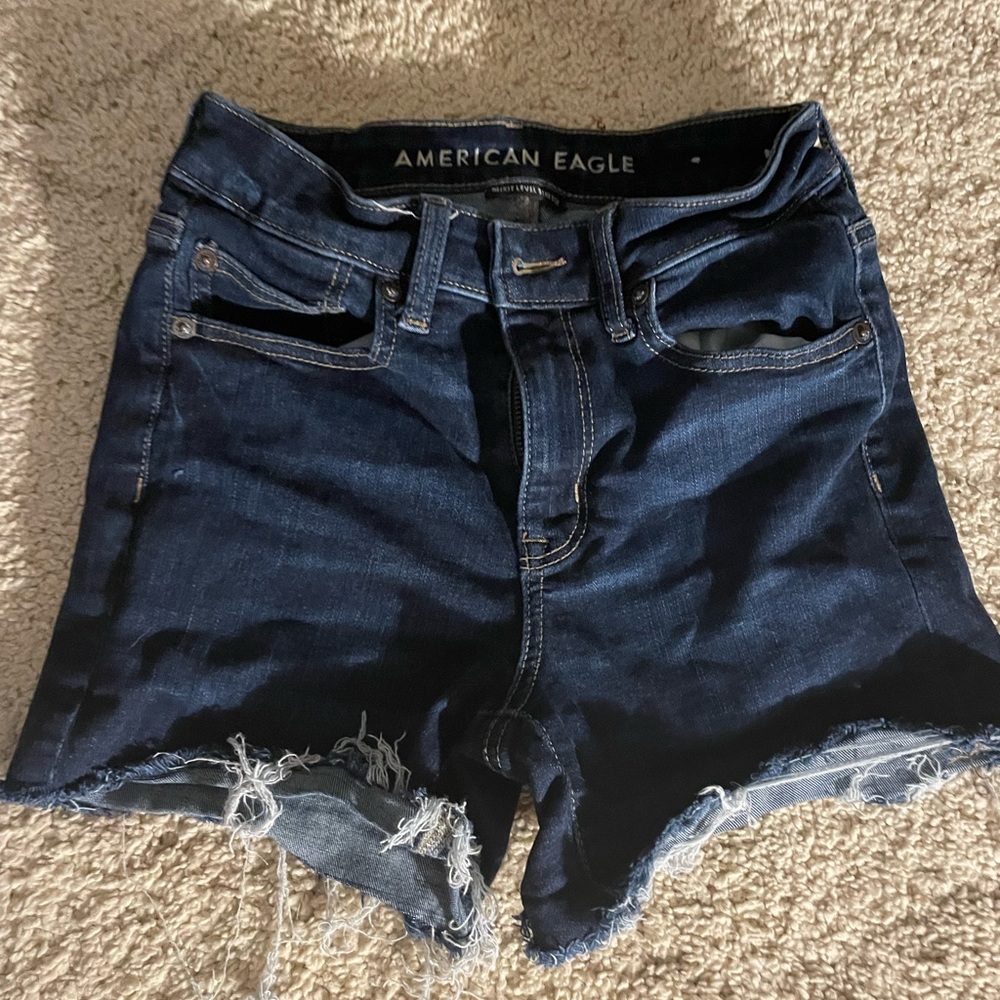 American eagle jean shorts